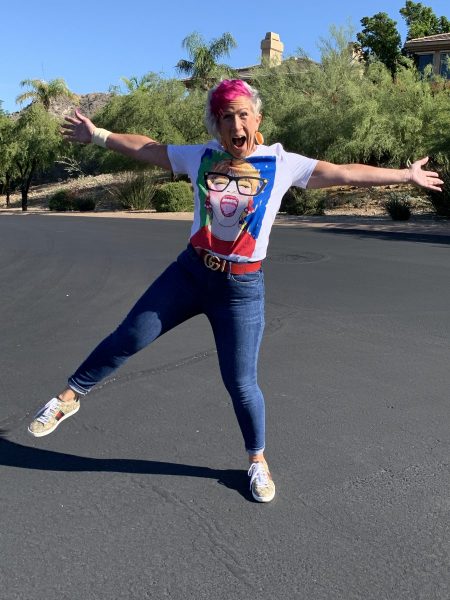 Sandi in Street Sandi in Street